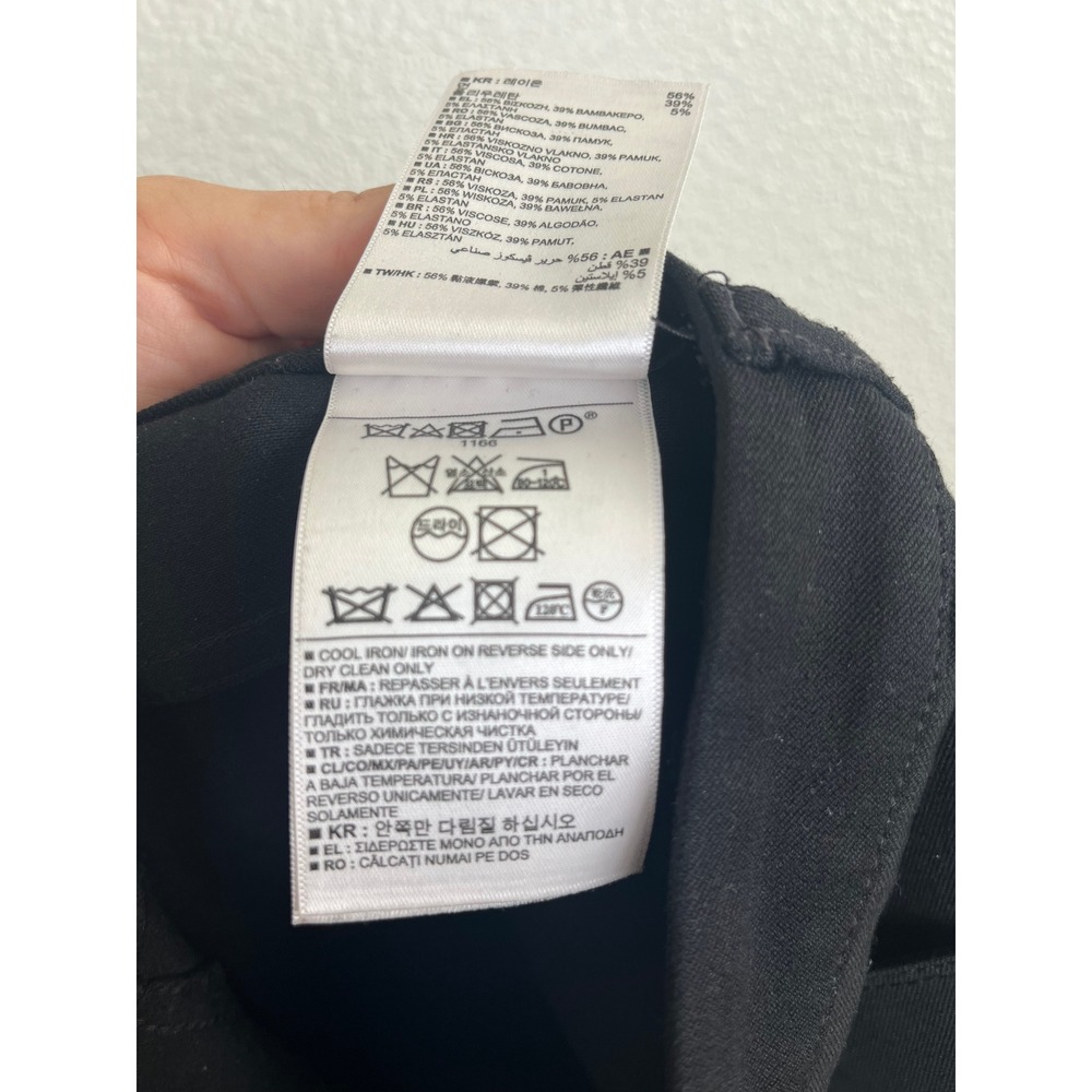 Banana Republic Sloan 5 Pocket Legging Skinny Jeans Pants Black Size 0 - Picture 6 of 7